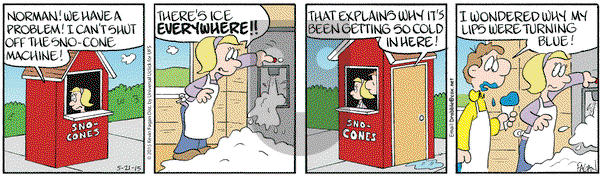 Drabble on Thursday May 21, 2015 Comic Strip