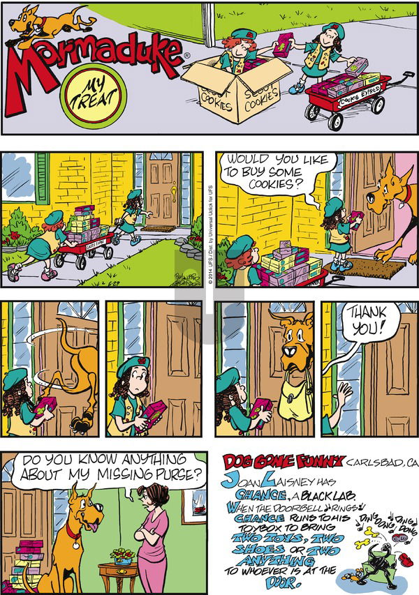 Marmaduke on Sunday June 29, 2014 Comic Strip