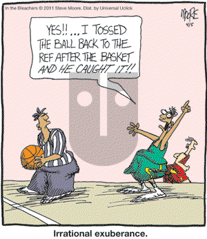 In the Bleachers - Tuesday April 5, 2011 Comic Strip
