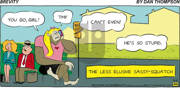 Brevity on Sunday August 9, 2015 Comic Strip