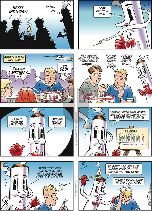 Doonesbury on Sunday March 9, 2014 Comic Strip