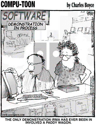 Compu-toon on Thursday July 17, 2008 Comic Strip