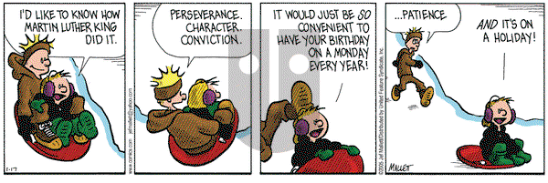 Frazz on Monday January 17, 2005 Comic Strip