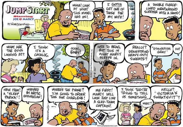 JumpStart on Sunday April 8, 2001 Comic Strip