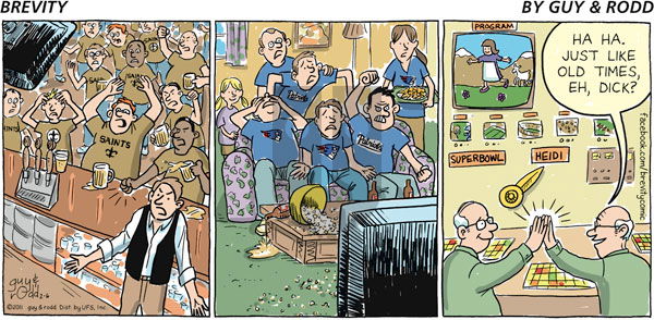 Brevity on Sunday February 6, 2011 Comic Strip