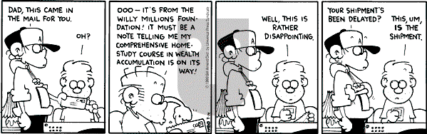 FoxTrot on Saturday April 15, 2000 Comic Strip