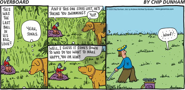 Overboard on Sunday June 8, 2025 Comic Strip