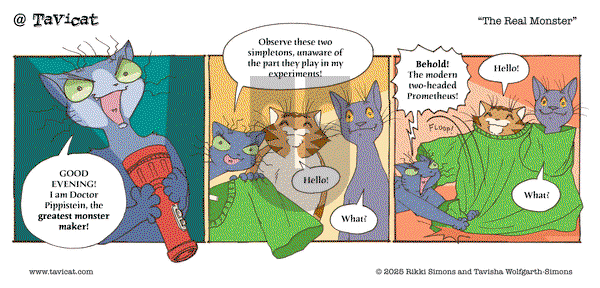 @Tavicat on Tuesday November 4, 2025 Comic Strip