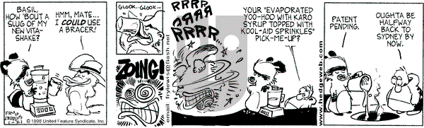 Over the Hedge on Wednesday January 21, 1998 Comic Strip