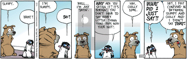 Get Fuzzy on Tuesday November 3, 2009 Comic Strip