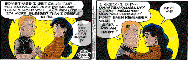 Nancy on Monday October 7, 2013 Comic Strip