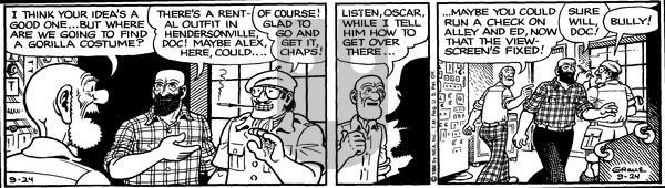 Alley Oop on Wednesday September 24, 1980 Comic Strip