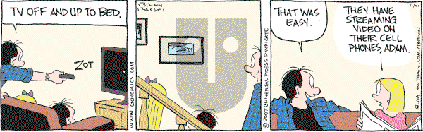 Adam@Home on Wednesday November 21, 2007 Comic Strip