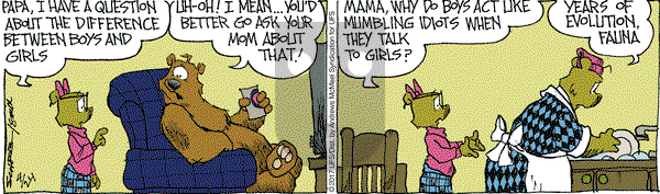 The Grizzwells on Monday April 24, 2017 Comic Strip