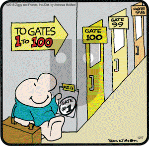 Ziggy on Friday December 7, 2018 Comic Strip
