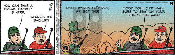 La Cucaracha on Thursday July 11, 2019 Comic Strip