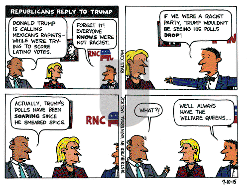 Ted Rall on Friday July 10, 2015 Comic Strip