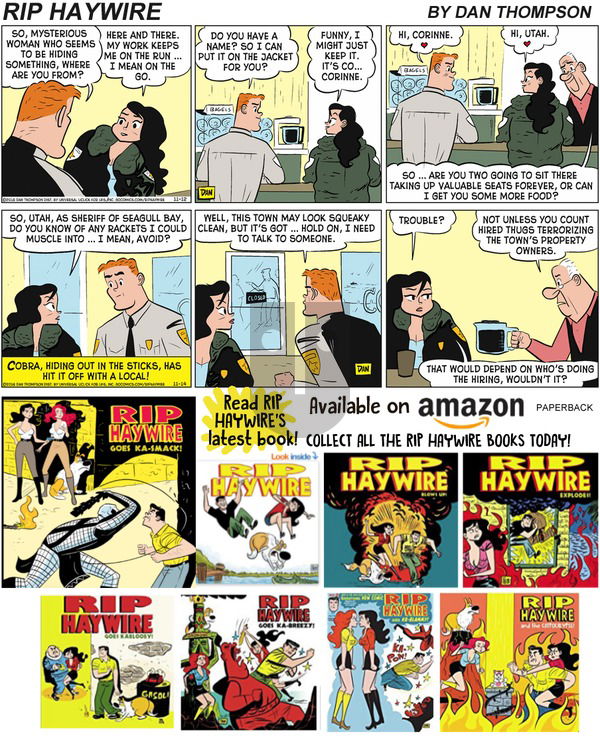 Rip Haywire on Sunday December 22, 2019 Comic Strip