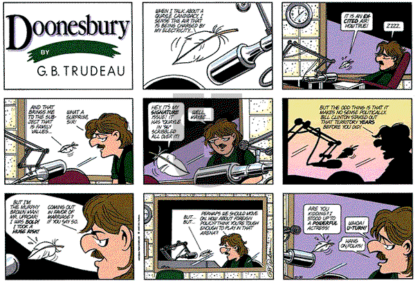 Doonesbury on Sunday October 30, 1994 Comic Strip