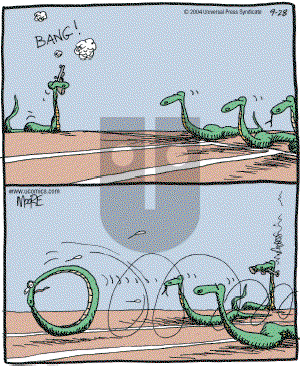 In the Bleachers - Tuesday September 28, 2004 Comic Strip