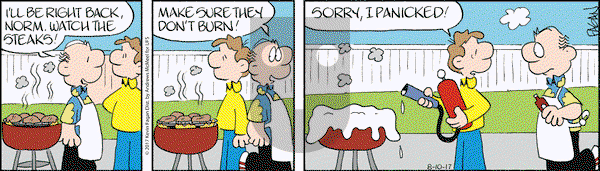 Drabble on Thursday August 10, 2017 Comic Strip