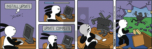 Buni on Friday August 15, 2014 Comic Strip