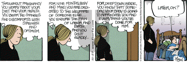For Better or For Worse - Wednesday November 27, 2019 Comic Strip