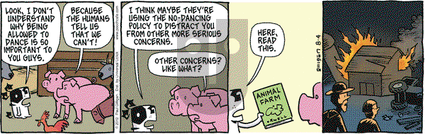 Pooch Cafe on Saturday August 4, 2012 Comic Strip