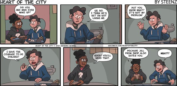 Heart of the City on Sunday January 14, 2024 Comic Strip