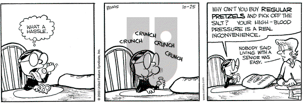 Grand Avenue on Saturday October 25, 2003 Comic Strip