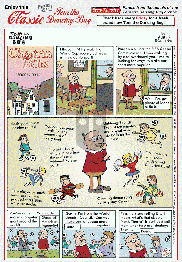 Tom the Dancing Bug on Thursday November 21, 2024 Comic Strip