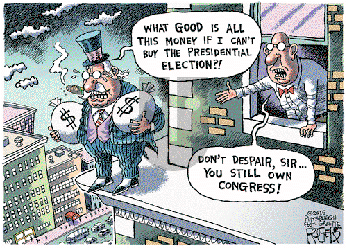 Rob Rogers on Thursday February 25, 2016 Comic Strip