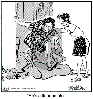 Marmaduke on Wednesday August 13, 2003 Comic Strip