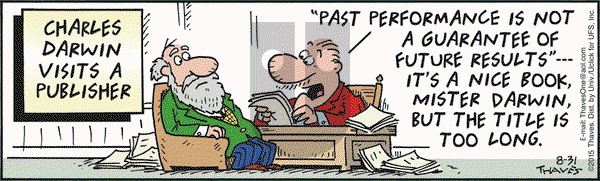 Frank and Ernest on Monday August 31, 2015 Comic Strip