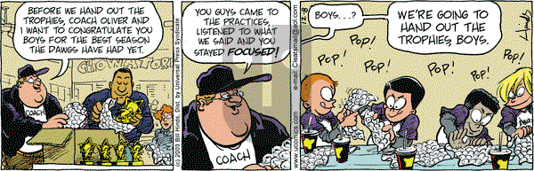 Cleats on Monday December 8, 2003 Comic Strip