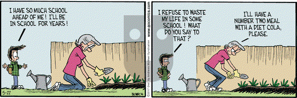 Grand Avenue on Monday May 22, 2017 Comic Strip