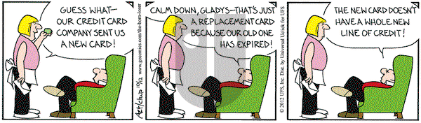 The Born Loser on Friday October 12, 2012 Comic Strip