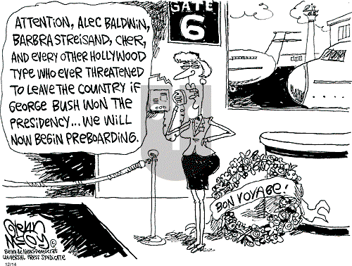 Glenn McCoy on Thursday December 14, 2000 Comic Strip