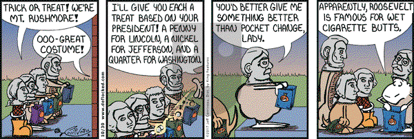 DeFlocked on Monday October 30, 2017 Comic Strip