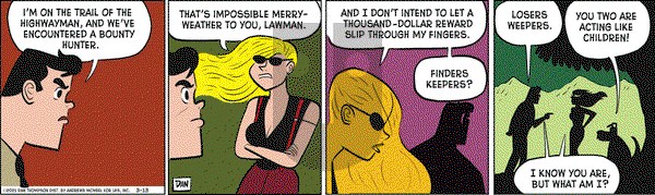 Rip Haywire on Saturday March 13, 2021 Comic Strip