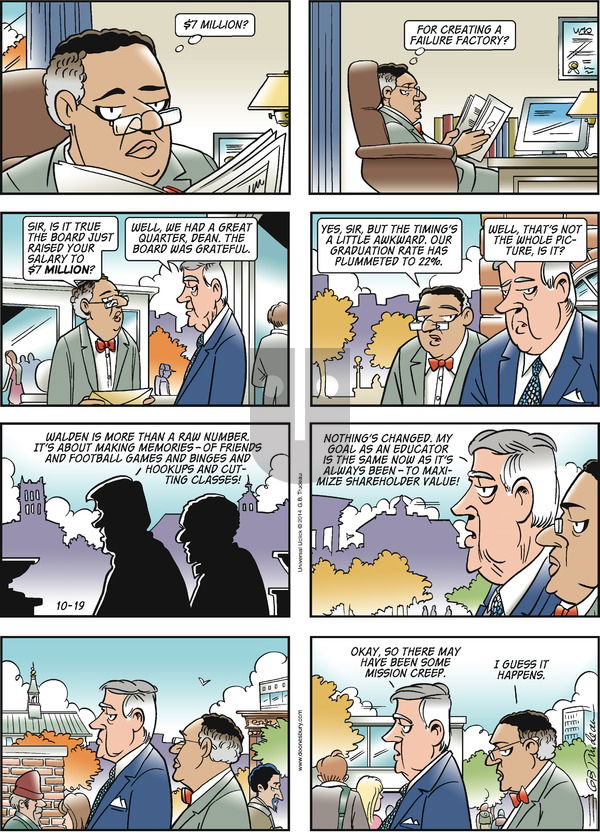 Doonesbury on Sunday October 19, 2014 Comic Strip