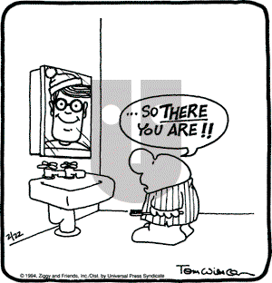 Ziggy on Tuesday February 22, 1994 Comic Strip