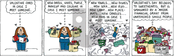 Cathy Classics on Saturday February 12, 2011 Comic Strip