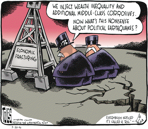 Tom Toles on Wednesday March 30, 2016 Comic Strip