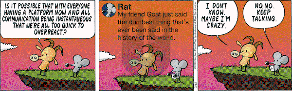 Pearls Before Swine on Friday March 13, 2020 Comic Strip