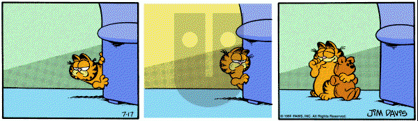 Garfield on Thursday July 17, 1980 Comic Strip