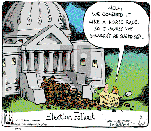 Tom Toles on Friday November 28, 2014 Comic Strip