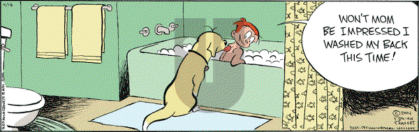 Red and Rover on Friday April 18, 2014 Comic Strip