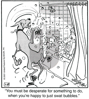 Marmaduke on Wednesday July 18, 2001 Comic Strip