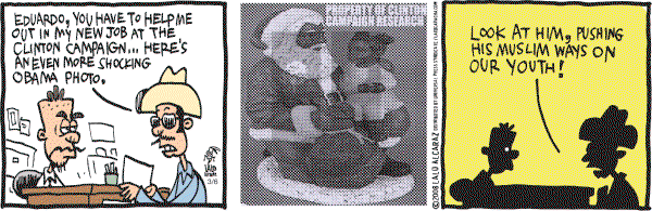 La Cucaracha on Thursday March 6, 2008 Comic Strip